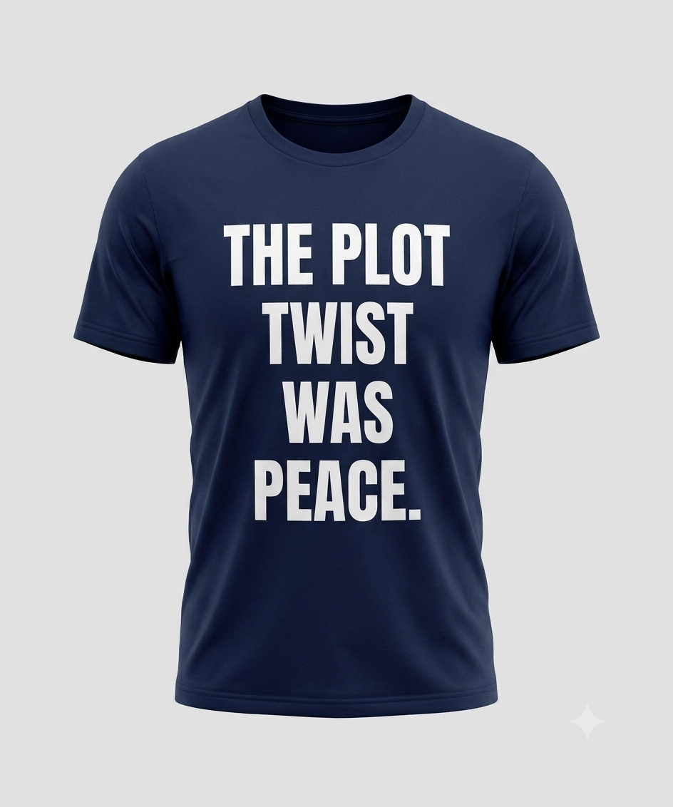 *A- The Plot Twist-Unisex