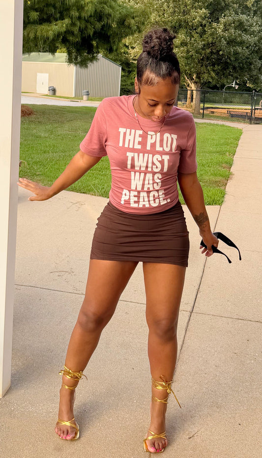 * The Plot Twist- Mauve Pink - unisex