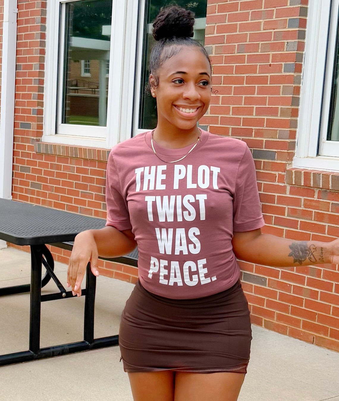 * The Plot Twist- Mauve Pink - unisex