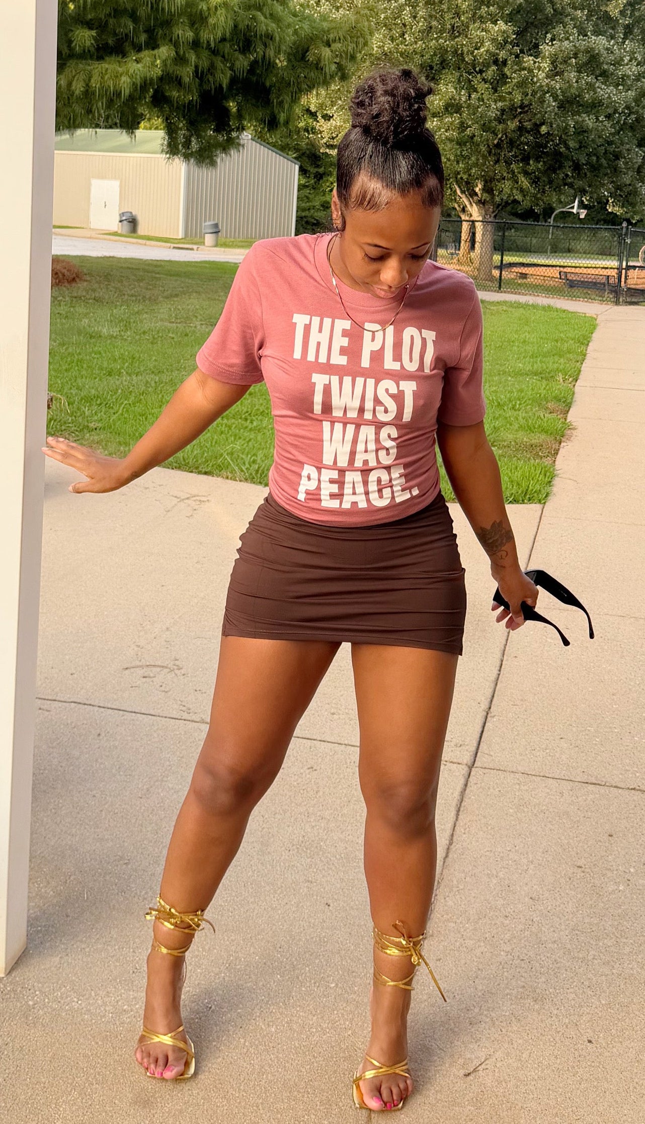 * The Plot Twist- Mauve Pink - unisex